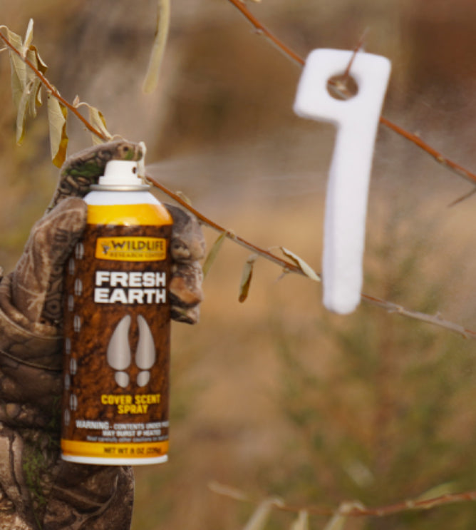 Wildlife fresh earth cover scent spray