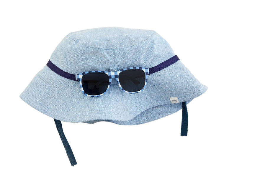Mudpie Blue  Hat and Glasses 16010210