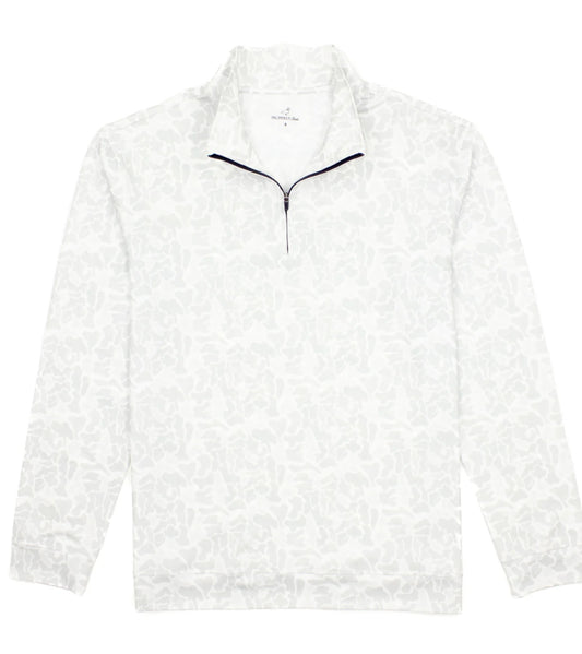 Properly Tied Mens Inlet Pullover Snow Camo