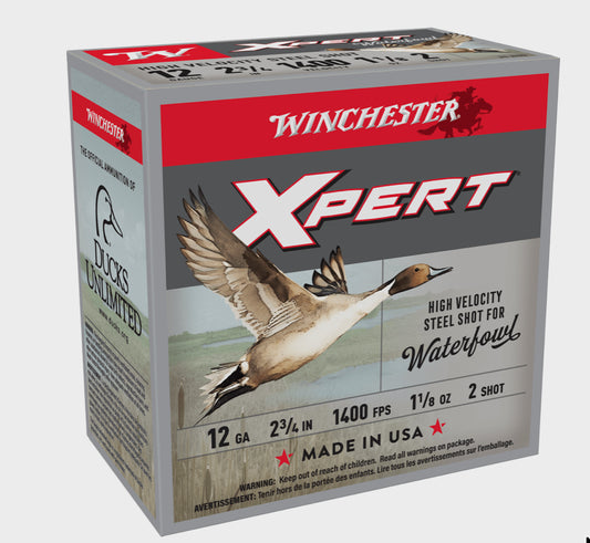 Winchester 12Ga 2 3/4 XPert-1 1/18 : 2 Steel Shot