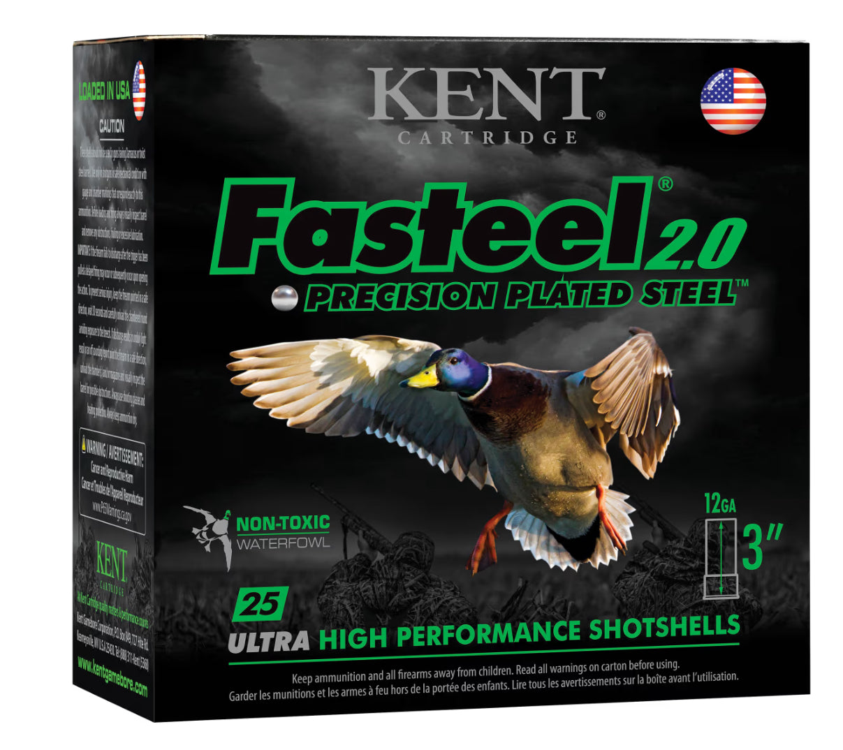Kent Fasteel 12g 3" #4 1560FPS