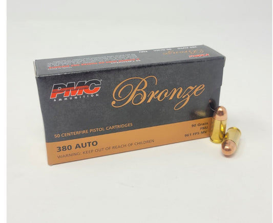 PMC 380 Auto 90 grain FMJ
