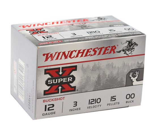 Winchester 12g 3" 00 Buckshot