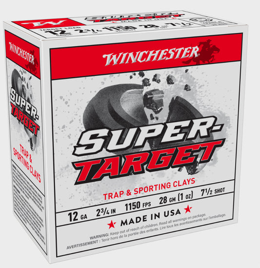 Winchester Super Target Loads 12Gauge 2-3/4” #7.5TRGT11507