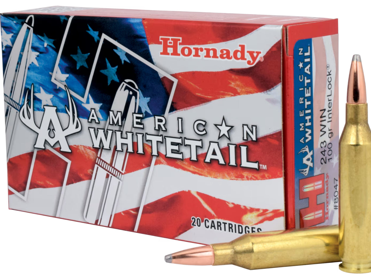 HOR. 243 WIN 100GR. AMER. WHITE-100 gr : 243win