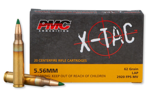 PMC 5.56MM 62 grain X-TAC M855