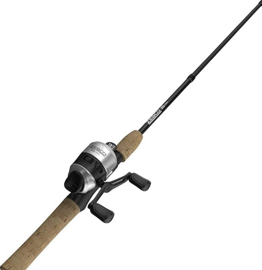 Zebco 33CC662MA.NS3 33Cork Composite 6’6” 2pc Med Spincast Combo 10lb