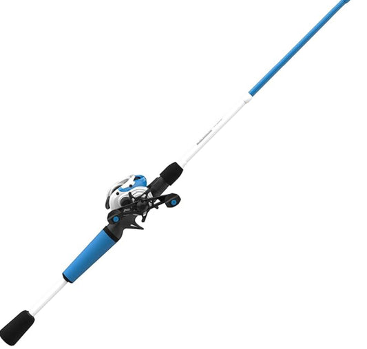 Zebco ROAMBL100662MH.NS3 Right Hand Blue Baitcast Combo 12#