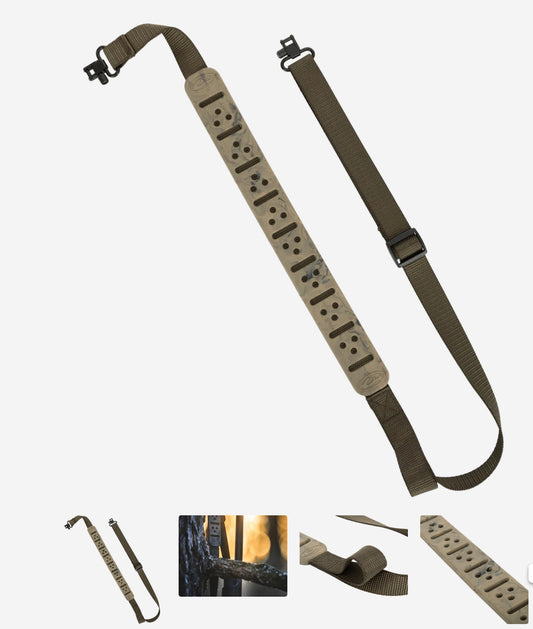 Ol’Tom GunSlinger Shotgun Sling Olive Swirl-OSFM OT0061-OSW