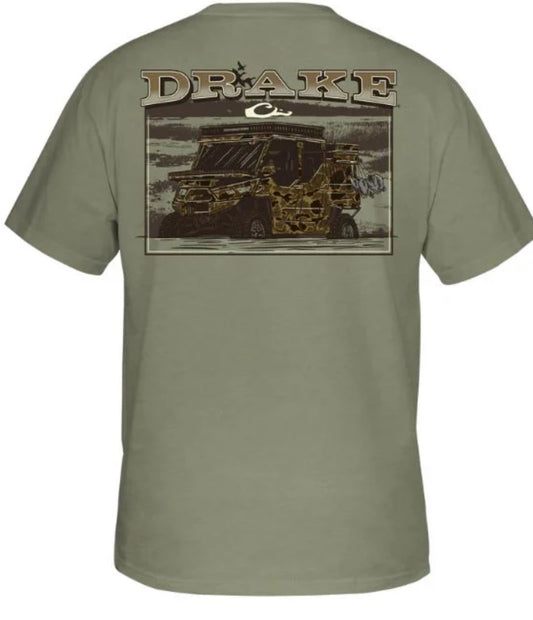 Youth Mud Buggy Tee - Sage DT0293-SLH-1