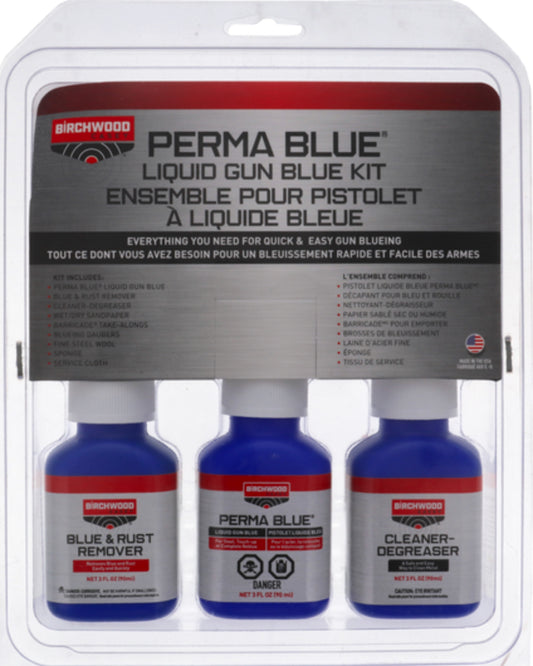 Birchwood COMPLETE PERMA BLUE® GUN BLUE KIT, LIQUID