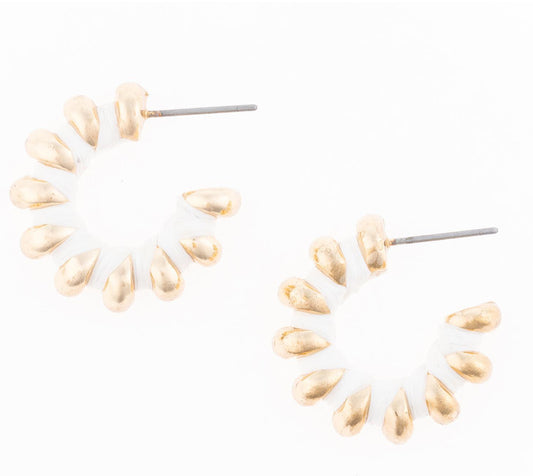 Michelle McDowell Tara Earrings White 62089
