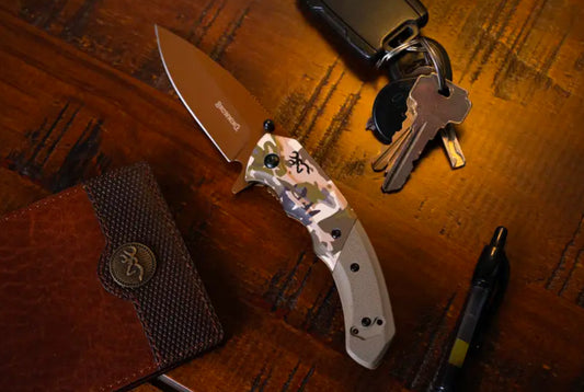 Browning Auric G-10 Camo Folder Knife 3 3220483