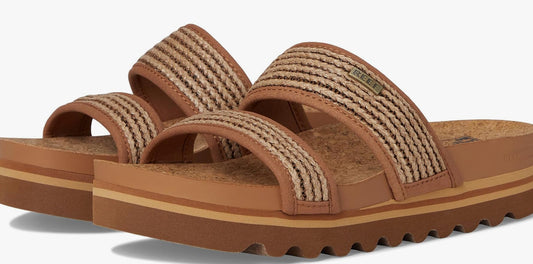Reef Cushion Vista Hi Chocolate Raffia CJ5937