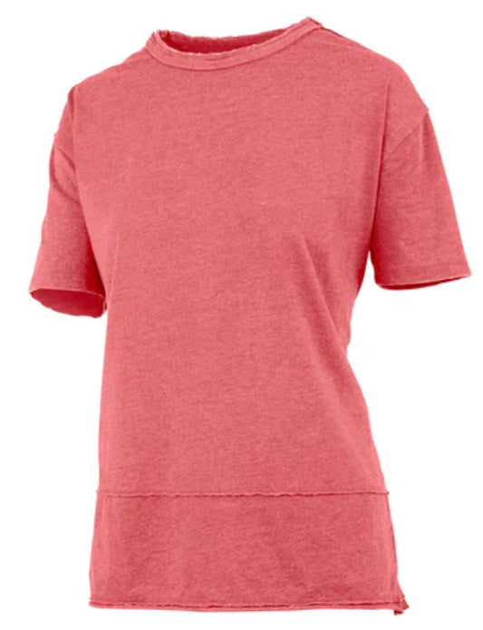 Southern Fried Cotton Jolene Tee Coral