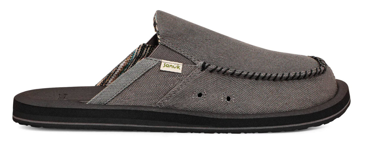 Sanuk Mens You Got My Back Hemp Gray