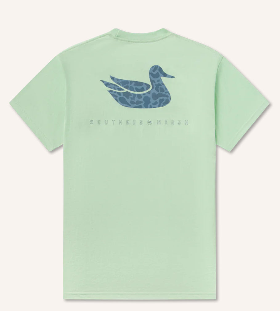 Southern Marsh Seawash Tee Retro Duck Originals - Seafoam TDOR SFM