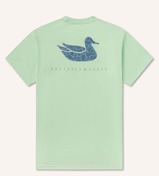 Southern Marsh Seawash Tee Retro Duck Originals - Seafoam TDOR SFM