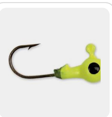 GOTCHA  1/16 chartreuse  JIG-CHAR : 1/16