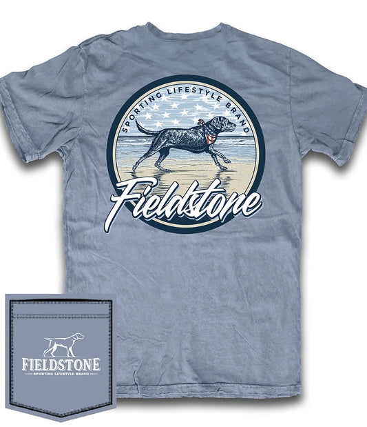Fieldstone Patriot Lab (R687) Tee Saltwater