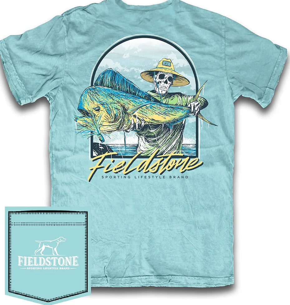 Fieldstone  Deep Sea Skeleton (R692) Chalky Mint