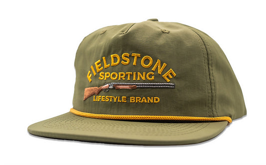 Fieldstone Shotgun Logo Rope Hat (RH-208) Green