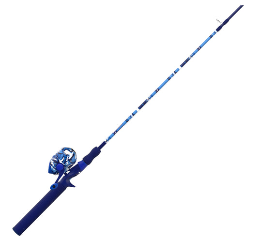 Zebco Splash Blue Spincast Combo