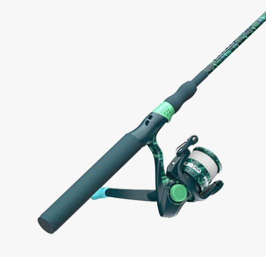 Zebco Splash Green Spinning Combo