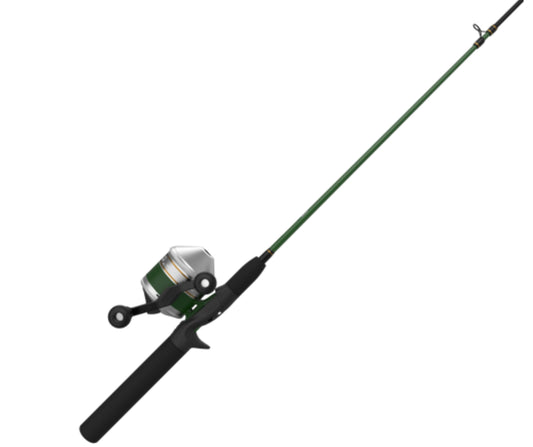 Zebco 33 Classic Spincast Combo Green