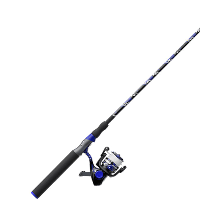 Zebco Splash Blue/ Black Spinning Combo