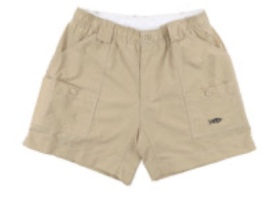 Aftco Original Fishing Short Khaki