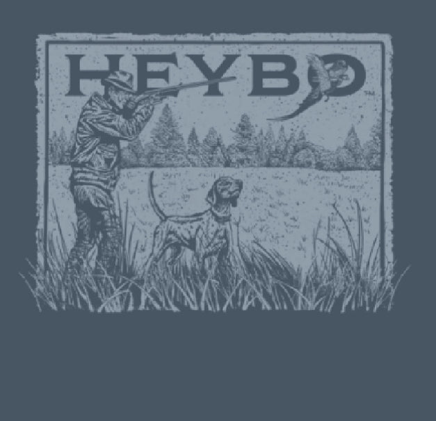 Heybo S/S Tee Upland Days Blue/Shadow Hey1775