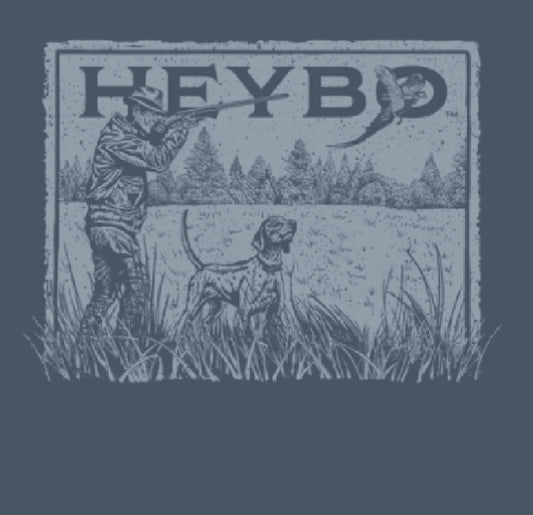 Heybo S/S Tee Upland Days Blue/Shadow Hey1775