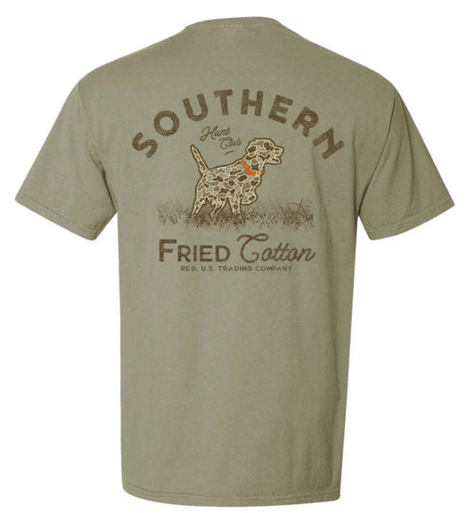 Southern Fried Cotton S/S Tee Pointer Label Hunt Club SFM12124