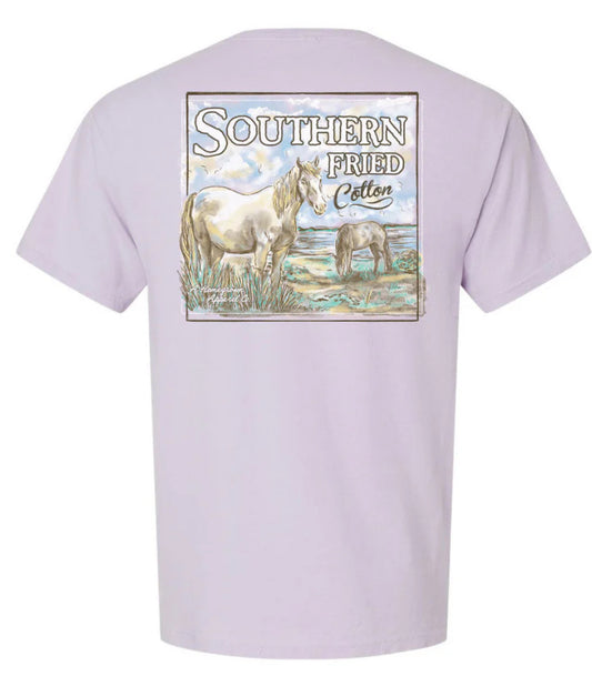 Southern Fried Cotton S/S Tee Free to Roam SFM12165