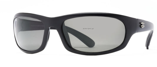 Calcutta HS1G Horseshoe Sunglasses Matte Black Frame/Gray Lens 63mm Lens