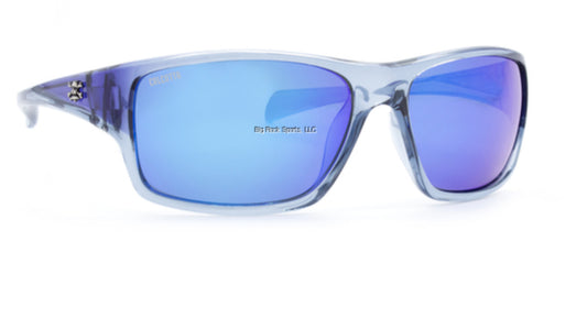 Calcutta CH1BM Chesapeake Polarized Sunglasses Blue Smoke Frame/Blue Mirror Lens