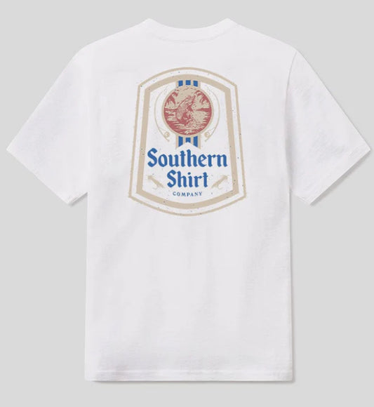 Southern Shirt  Southern Brewed Tee - Bright White 1T244