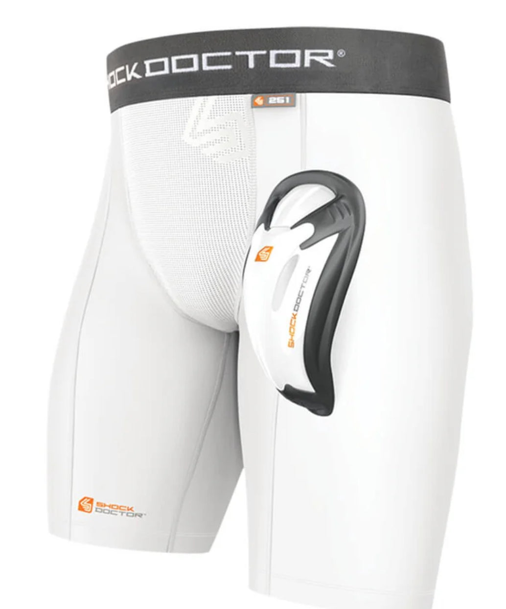 SHOCK DOCTOR CORE COMPRESSION SHORT W/BIO-FLEX CUP