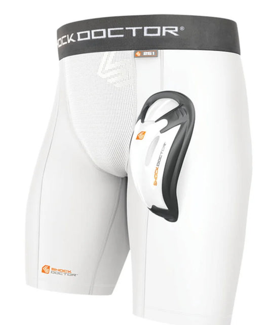 SHOCK DOCTOR CORE COMPRESSION SHORT W/BIO-FLEX CUP