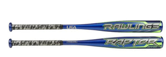RAWLINGS RAPTOR USA -10 BASEBALL BAT 2 ¼”: US2R10 26/16