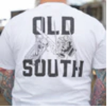 Old South Lineman Bucket Truck S/S Tee White