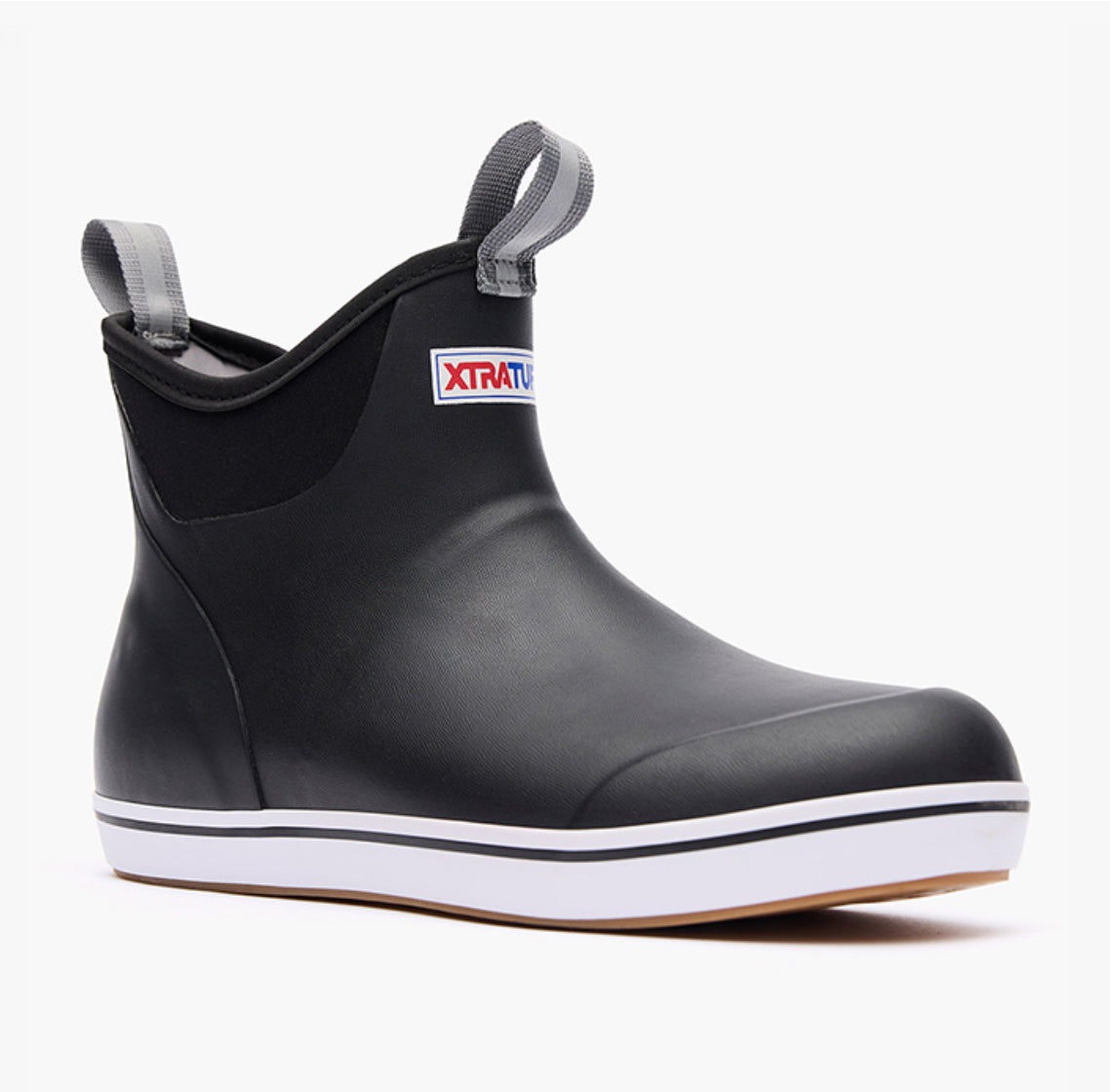 WOMEN'S 6 IN ANKLE DECK BOOT Black XWAB-000