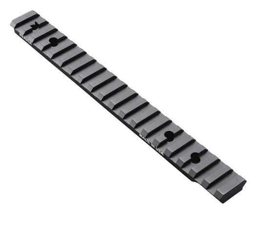 Weaver Mounts 99487 Multi-Slot Base Extended Black Anodized Aluminum Fits Savage Axis