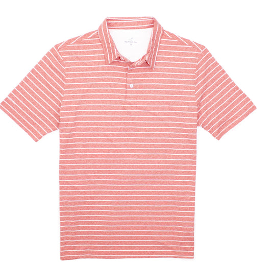 Properly Tied Starboard Polo Cape Red SKU:PTP0018-CPR