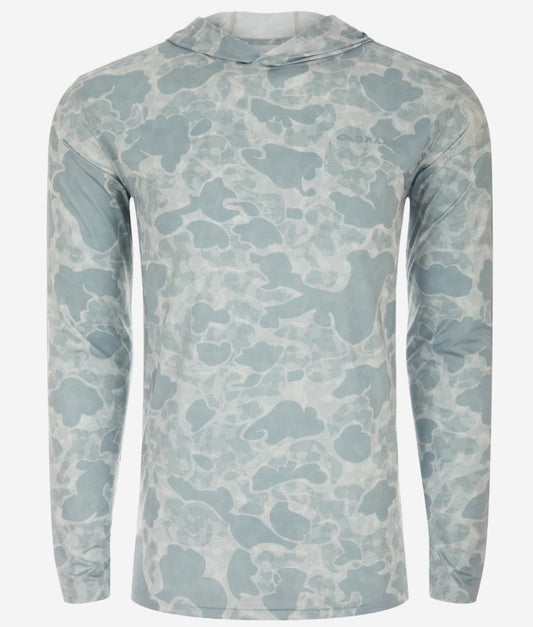 Drake Performance Hoodie Print L/S Old School Marina DS 1515-056