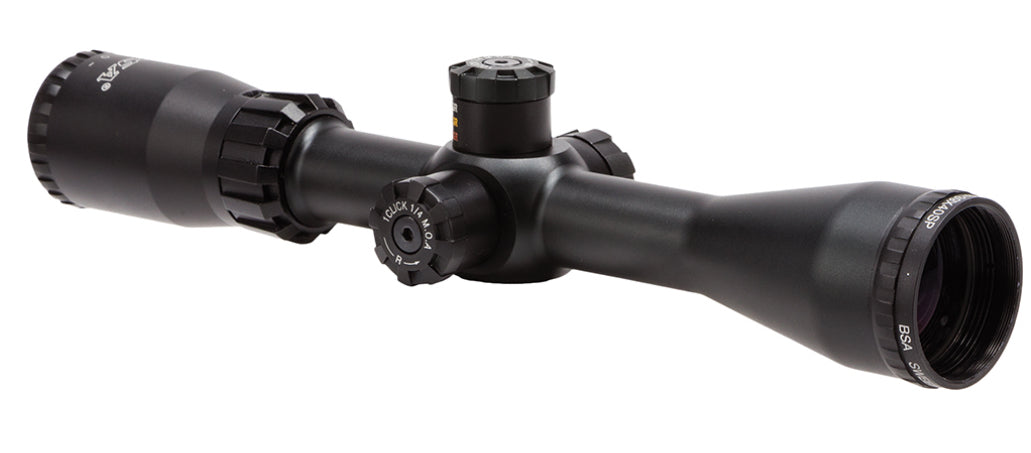 BSA S2239X40SP Sweet 22 Black Matte 3-9x 40mm 1" Tube 30/30 Reticle
