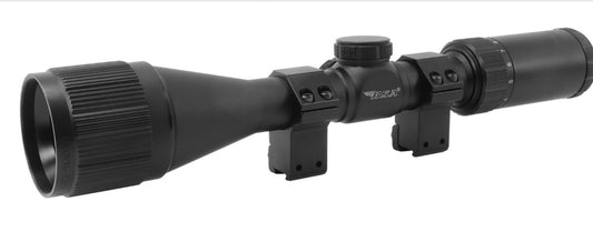 BSA AIR39X40AO Outlook Matte Black 3-9x40mm AO 1" Tube Mil-Dot Reticle