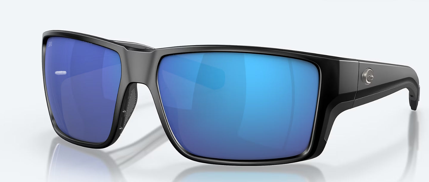 Costa Del Mar Reefton Blackout/Green Mirror Glass Sunglasses 06S9007 5739