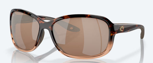 Costa Del Mar  Seadrift Shiny Tort Fade w/ Copper 580P  06s9114
